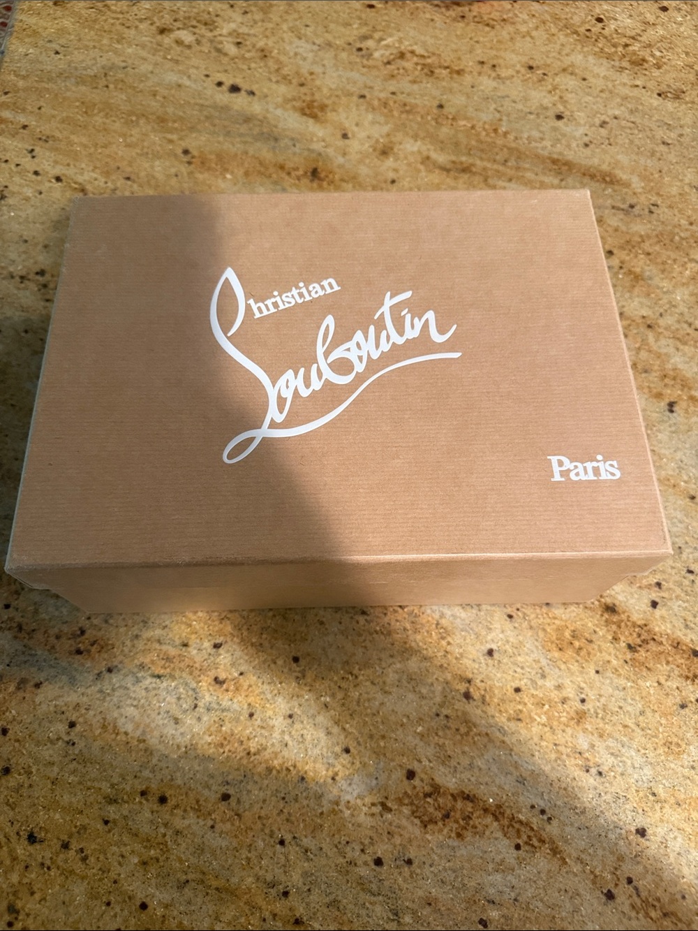 Never worn Louboutin 7.5 nude heels